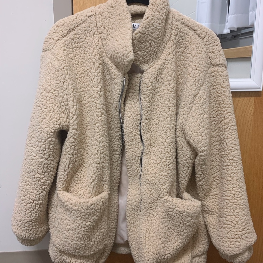 Fuzzy Teddy Jacket
